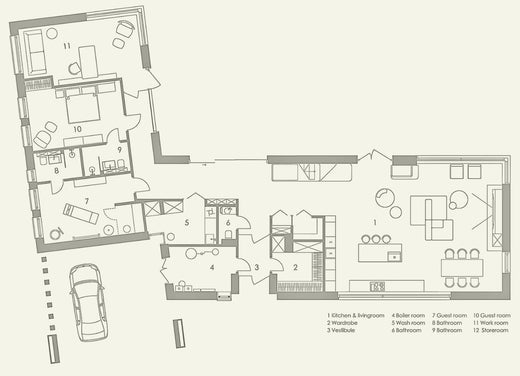 Two-storey villa